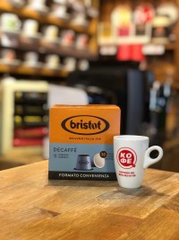 Кофе в капсулах "Bristot - Decaffe", без кофеина, 30 шт. формат Nespresso