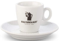 Чашка и блюдце для эспрессо Hausbrandt, 60 мл