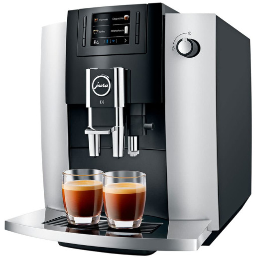 Кофемашина Jura E6 EB 2021 Platinum