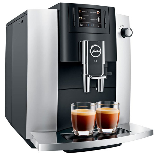 Кофемашина Jura E6 EB 2021 Platinum