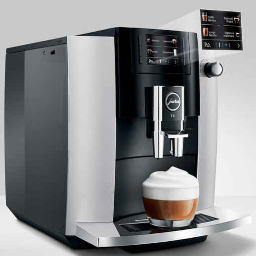 Кофемашина Jura E6 EB 2021 Platinum