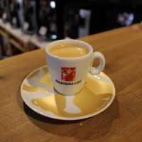 Набор чашек для эспрессо с блюдцами Hausbrandt, золотой, 60 мл