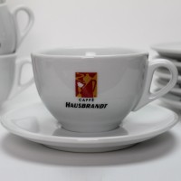 Чашка и блюдце для латте и американо Hausbdrandt, 190 мл